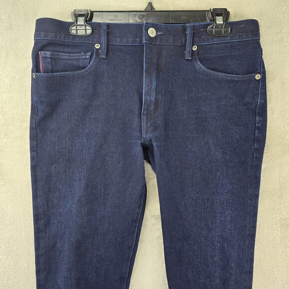 Hiroshi Kato Jeans 34x29 Blue The Pen Slim Selvedge Japanese Raw Denim 10.5 oz - Picture 2 of 16